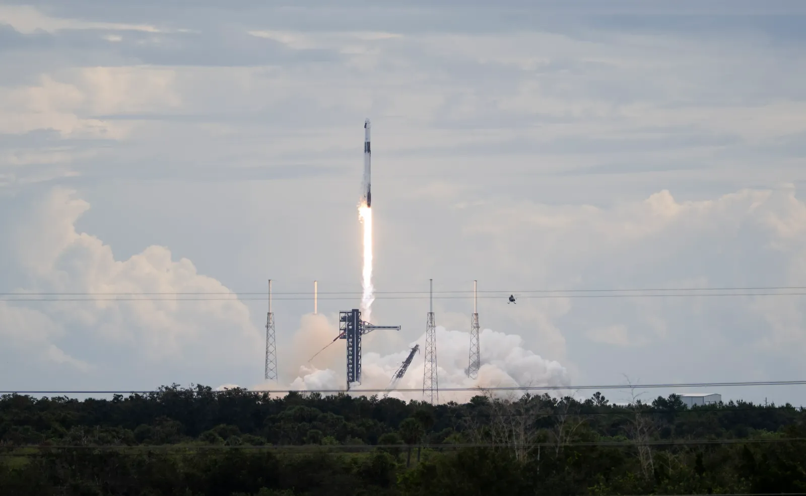 SpaceX Crew-13 launches four astronauts from Cape Canaveral at 11:10 a.m.